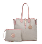 Juliana Tote Bag and Wristlet Set
